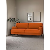 preiswerte Sofabezug-100% Baumwolle Sofaüberwurf 3-Sitzer Einfarbig Gesteppt