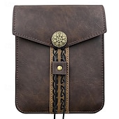 baratos Acessórios e mais-Punk e gótico Medieval Século XVII saco bolsa de cinto saco de dados Ranger Elfo Homens Mulheres Unisexo Celta Viking Fantasia Carnaval Baile de Máscaras dia das Bruxas Mascarilha Adulto Bolsa