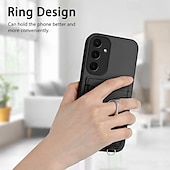 levne Pouzdra pro Samsung-telefon Carcasă Pro Samsung Galaxy S24 Ultra Plus S23 Ultra Plus S22 Plus Ultra A55 A35 A25 A15 5G A54 A34 A14 A53 A33 A23 A13 S25 Ultra Zadní kryt Držák na prsteny Slot pro kartu Nárazuvzdorné Retro