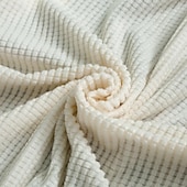 economico Copertura del divano futon-Copridivano letto senza braccioli in tessuto jacquard 3 diverse dimensioni fodere per decorazioni per divano in velluto di mais protezione elasticizzata copripanca elastico