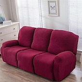 abordables Housse de fauteuil inclinable-housse de canapé inclinable résistante à l&#039;eau, housse de canapé à siège unique, housse de fauteuil, housse de massage antidérapante, couverture complète pour garçon paresseux