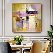 preiswerte Ölgemälde-abstraktes goldenes Ölgemälde auf Leinwand, handgefertigt, modernes Ölgemälde, handgemalt, großes abstraktes Ölgemälde, Wandkunst, Gemälde für die Heimdekoration