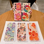 お買い得  サムスン用ケース-電話 ケース 用途 サムスンのギャラクシー Zフォールド6 Z Fold 5 Z Fold 4 Z Fold 3 バックカバー 超薄型 耐衝撃 花 TPU