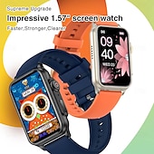 abordables Pulseras inteligentes-696 H23 Reloj inteligente 1.57 pulgada Pulsera inteligente Bluetooth Podómetro Recordatorio de Llamadas Seguimiento del Sueño Compatible con Android iOS Mujer Llamadas con Manos Libres Recordatorio