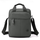 cheap Men&#039;s Bags-Men&#039;s Crossbody Bag Messenger Bag Oxford Cloth Daily Holiday Zipper Large Capacity Multi Carry Solid Color Black Blue Green