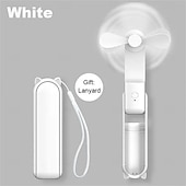 cheap Heating &amp; Cooling-Mini Portable Fan: USB Rechargeable, Quiet Handheld/Desktop Design, Foldable for Office/Home, Powerful 3-Speeds, Ideal for Outdoor Travel, Doubles as Power Bank, Compact Pocket Size
