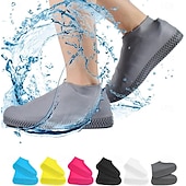 economico Cura Personale &amp; Salute-copriscarpe impermeabili, copriscarpe antiscivolo resistenti all&#039;acqua, protezioni copriscarpe antipioggia in gomma siliconica per bambini, uomini, donne