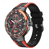 preiswerte Intelligente Armbänder-696 EX103 Smartwatch 1.55 Zoll Smart-Armband Bluetooth Schrittzähler Anruferinnerung Schlaf-Tracker Kompatibel mit Android iOS Herren Freisprechanlage Nachrichterinnerung IP 67 47mm Uhrengehäuse