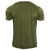 זול חולצת טי גרפית לגברים-בגדי ריקוד גברים דוב כתב מודפס מצחיק בירה חולצה קצרה טופ טי כותנה שרוולים קצרים גרפי חוּלצָה שחור אפור כהה ירוק צבאי טי נוח רחוב ספורט חוץ בגדי מעצבי אופנה