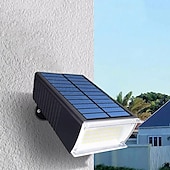 abordables Lampadaires-Projecteurs solaires pour l&#039;extérieur du crépuscule à l&#039;aube, applique murale de sécurité solaire étanche à 72 LED avec 2 modes d&#039;éclairage pour porte d&#039;entrée, arrière-cour, jardin, terrasse