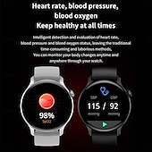 Χαμηλού Κόστους Smartwatch-Έξυπνο ρολόι hk85 1.43 amoled bt call nfc παρακολούθηση υγείας πάντα σε οθόνη παρακολούθηση αθλητικών έξυπνων ρολογιών γυμναστικής