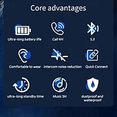 halpa Urheilukuulokkeet-JM13 luutakontaktin kuuloke korvakiinnitteinen Bluetooth 5.0 urheilukäyttöön vedenkestävä stereo Apple Samsung Huawei Xiaomi MI jooga kuntoilu kuntosaliharjoitus mobiililaitteille ystävänpäivälahja