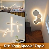 رخيصةأون أضواء شريطية من نوع COB-شريط إضاءة LED cob، شريط إضاءة LED خطي 5 متر، سطوع عالي مرن 12 فولت مصباح LED cob ra90 لغرفة النوم