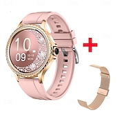 abordables Pulseras inteligentes-696 HK27 Reloj inteligente 1.3 pulgada Pulsera inteligente Bluetooth Podómetro Recordatorio de Llamadas Seguimiento del Sueño Compatible con Android iOS Mujer Llamadas con Manos Libres Recordatorio