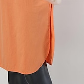 ieftine Halate-Bărbați loungewear Camasa de noapte Cămașă de noapte Culoare pură Stilat Confortabili Halate kimono Zilnic Casă Poliester Απαλό Respirabil În V Manșon scurt Buzunar Vară Primăvară Negru Alb