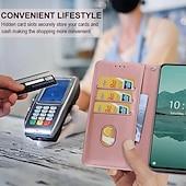 tanie Etui do telefonów Samsung-telefon Kılıf Na Samsung Galaxy S24 Ultra Plus S23 S22 S21 S20 Ultra Plus FE A55 A35 A25 A15 5G A54 A34 A14 A72 A52 A32 A22 A12 A53 A33 A23 A13 S25 Ultra Osłona tylna Z podpórką Magnetyczne z paskiem