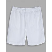 baratos Feriado-Homens Calção Shorts de linho Shorts de verão Shorts de praia Com Cordão Cintura elástica Botão Lateral Tecido Conforto Respirável Comprimento do joelho Ao ar livre Diário Para Noite Moda Havaiana
