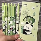 お買い得  事務用品-高い外観レベルのプッシュニュートラルペンインスタイルシンプルなブラシペン耐久性のある署名ペン
