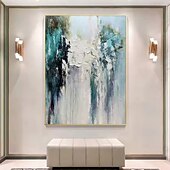 economico Quadri astratti-dipinti ad olio fatti a mano su tela decorazione artistica da parete astratta moderna per la decorazione domestica pittura senza cornice arrotolata non stirata