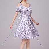 abordables Tenues de danse latine-Danse de la salsa latine Robe Corde de resserrement Femme Utilisation Usage quotidien Manche Courte Coton cristal Soie Glacée
