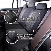 economico Coprisedili per auto-set completo coprisedile per auto compatibile con airbag universale interni auto fodera protettiva per sedile in tessuto resistente all&#039;usura in fibra di poliestere