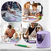 cheap Office Supplies-Students Special Electric Pencil Sharpener Automatic Lead Pencil Sharpener
