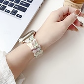 levne Řemínky na Apple Watch-Sportovní značka Kompatibilní s Řemínek k hodinkám Apple Watch 38 mm 40 mm 41 mm 42 mm 44 mm 45 mm 49 mm Kovová spona Nastavitelný Pryskyřice Náhradní pásek na hodinky pro iwatch Ultra 2 Series 9 8 7