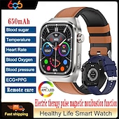 halpa Älykellot-696 TK16 Älykello 2.4 inch Älykello Bluetooth Askelmittari Puhelumuistutus Sleep Tracker Yhteensopiva Android iOS Miehet Handsfree puhelut Viestimuistutus IP 67 52mm kellokotelo