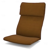 お買い得  ソファカバー-ベルベットチェアクッションカバー 無地と枕カバー付き