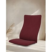 abordables Housse de canapé-Housse de coussin de chaise 100% coton couleur uniforme sans housse de coussin
