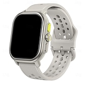 Χαμηλού Κόστους Smartwatch-696 P106 Εξυπνο ρολόι 2.06 inch Έξυπνο ρολόι Bluetooth Βηματόμετρο Υπενθύμιση Κλήσης Παρακολούθηση Ύπνου Συμβατό με Android iOS Γυναικεία Άντρες Κλήσεις Hands-Free Υπενθύμιση Μηνύματος IP 67