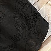 economico camicia da uomo con bottoni-Per uomo Camicia Camicia con colletto cinese Camicia con colletto alla coreana Camicia Estiva Camicia casual Camicia con Bottoni Nero Bianco Rosso Grigio Manica Corta Semplice Collo alla coreana