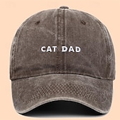 billiga Baseballkeps herr-Herr Basebollkeps Solhatt Trucker Hat Svart Vin Bomull Broderad Mode Ledigt Gata Dagligen Bokstav Justerbara Solskyddskräm Andningsfunktion