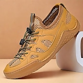 economico Sneakers da uomo-scarpe da ginnastica da trekking in rete traspirante da uomo: scarpe da trail leggere e comode per attività all&#039;aperto