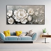 ieftine Picturi Florale/Botanice-pictură în ulei forală pictură manuală abstractă artă cu flori 3d pictură în ulei pe pânză pictură în ulei peisaj natural realizat manual decorarea casei pictură în ulei cu flori de trandafir artă