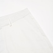 billiga Herrarnas Elite Shorts-Herr Kostymbyxor Dragkedja Ficka Ensfärgat Andningsfunktion Knelängd Formell Bröllop Fest Elegant och modernt Formell Vit Marinblå Microelastisk