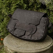 cheap Accessories and More-Retro Vintage Punk &amp; Gothic Medieval Bag Belt Bag Waist Bag Ranger Elven Men&#039;s Women&#039;s Unisex Celtic Viking Fantasy Halloween Carnival Masquerade Party / Evening LARP Ren Faire Adults&#039; Bag