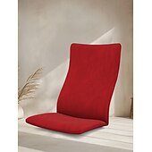 abordables Housse de canapé-Housse de coussin de chaise 100% coton couleur uniforme sans housse de coussin