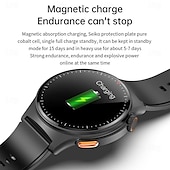 Χαμηλού Κόστους Smartwatch-696 QW49 Εξυπνο ρολόι 1.39 inch Έξυπνο ρολόι Bluetooth ΗΚΓ + PPG Βηματόμετρο Υπενθύμιση Κλήσης Συμβατό με Android iOS Γυναικεία Άντρες Κλήσεις Hands-Free Υπενθύμιση Μηνύματος IP 67 Θήκη ρολογιού 47mm