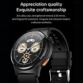 Χαμηλού Κόστους Smartwatch-696 QW49 Εξυπνο ρολόι 1.39 inch Έξυπνο ρολόι Bluetooth ΗΚΓ + PPG Βηματόμετρο Υπενθύμιση Κλήσης Συμβατό με Android iOS Γυναικεία Άντρες Κλήσεις Hands-Free Υπενθύμιση Μηνύματος IP 67 Θήκη ρολογιού 47mm