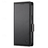voordelige Samsung-hoesje-Telefoonhoesje voor Samsung Galaxy A55 A35 A25 A15 5G A54 A34 A14 A73 A53 A33 A23 A13 A72 A52 A32 A22 A12 S25 Ultra Achtercover met Standaard Houder Magnetische Kaartsleuf Retro TPU PU Leer