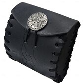 abordables Accesorios y más-Punk y gótico Medieval siglo 17 bolsa Bolsa de cinturón Bolsa de dados caballero celta élfico Hombre Mujer Unisexo Celta Vikingo Carnaval Mascarada Víspera de Todos los Santos Mascarada Adulto Maleta