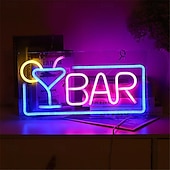 Χαμηλού Κόστους Neon LED Φώτα-oktoberfest bar led νέον φωτεινό κοκτέιλ δημιουργικό σχέδιο λογότυπο usb powered led φώτα διακόσμηση πάρτι για το σπίτι μπαρ κλαμπ υπνοδωμάτιο usb κρεμαστό φωτιστικό τοίχου 1 τμχ