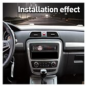 お買い得  車用Bluetoothキット/ハンズフリー-カーラジオ 1 DIN Bluetooth対応 AUX入力 TFカード Uディスク オートステレオ マルチメディアオーディオ MP3プレーヤー ヘッドユニット リモコン付き