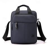 cheap Men&#039;s Bags-Men&#039;s Crossbody Bag Messenger Bag Oxford Cloth Daily Holiday Zipper Large Capacity Multi Carry Solid Color Black Blue Green