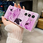 Недорогие Чехлы для Samsung-телефон Кейс для Назначение SSamsung Galaxy Z-сгиб 6 Z Fold 5 Z Fold 4 Z Fold 3 Кейс на заднюю панель Ультратонкий Защита от удара Бабочка ТПУ