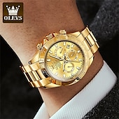 economico Orologi meccanici-Orologio meccanico da uomo OLEVS moda business automatico autopulente luminescente con calendario impermeabile in acciaio