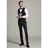 levne oblečení-Retro Řvoucí 20s 20. léta 20. století Úbory Vesta Sada příslušenství Gentleman Gangster Maškarní kostým Pánské předvečer Všech svatých Karneval Nový rok Karneval Večírek Plesová maškaráda Dospělé