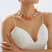 voordelige Kettingen en hangers-1 stuk Ketting For Dames Straat Dagelijks Legering Retro
