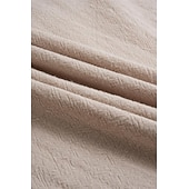 economico Strada-Per uomo Camicia di lino Camicia con colletto alla coreana Camicia popover Camicia Estiva Abbigliamento da spiaggia Camicia casual Semplice Vacanza Casuale Nero Bianco Rosa Vino Manica Corta Scollo a